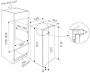 Встраиваемый холодильник Kuppersbusch FK 4545.1i фото 2 в Екатеринбурге