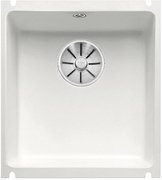 Мойка Бланко SUBLINE 375-U керамика отводная арматура InFino® матовый белый фото в Екатеринбурге Мойка Blanco SUBLINE 375-U керамика отводная арматура InFino® матовый белый фото в Екатеринбурге