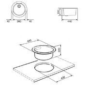 Мойка Smeg LS50P фото 2 в Екатеринбурге
