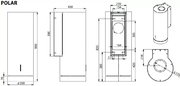 Вытяжка Falmec POLAR X фото 4 в Екатеринбурге