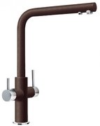 Смеситель Franke Neptune Clear Water хром/шоколад