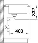 Мойка BLANCO NAYA 45 Silgranit антрацит фото 4 в Екатеринбурге Мойка BLANCO NAYA 45 Silgranit антрацит фото 4 в Екатеринбурге