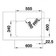 Мойка Бланко SUPRA 340/180-U клапан-автомат, чаша слева полированная нержавеющая сталь фото 4 в Екатеринбурге Мойка Blanco SUPRA 340/180-U клапан-автомат, чаша слева полированная нержавеющая сталь фото 4 в Екатеринбурге