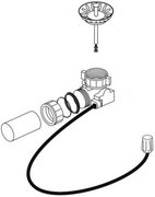Набор доукомплетации клапаном-автоматом с круглой ручкой для Blanco Panor 118979 фото в Екатеринбурге