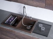 Мойка Omoikiri BOSEN 80-2-WH фото 4 в Екатеринбурге