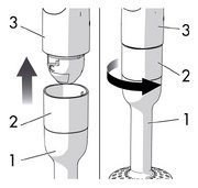 Набор аксессуаров для погружного блендера Smeg HBAC11CR фото 3 в Екатеринбурге