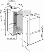 Встраиваемый двухкамерный холодильник Liebherr ICS 3204 Comfort фото 3 в Екатеринбурге