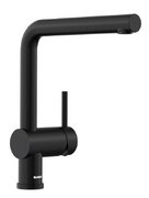 Смеситель Blanco LINUS 525806 Silgranit матовый черный