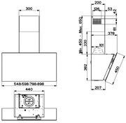 Вытяжка Faber DAISY EG6 LED BK A80 фото 4 в Екатеринбурге