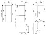 Холодильник Smeg FA3905LX5 фото 3 в Екатеринбурге