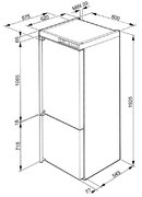 Холодильник Smeg FA350X1 фото 2 в Екатеринбурге