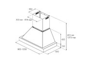 Вытяжка Bertazzoni K90HERTX+KC36HERTAV фото 4 в Екатеринбурге