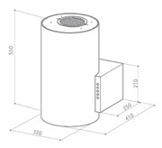 Вытяжка Faber BIOS EG6 X  F32 фото 3 в Екатеринбурге