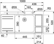 Мойка Franke LAX 211-W-45 фото 2 в Екатеринбурге