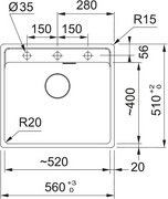 Мойка Franke MRG 610-52 TL белый фото 2 в Екатеринбурге
