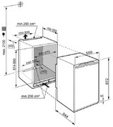 Встраиваемый холодильник Liebherr IK 1654 Premium фото 4 в Екатеринбурге