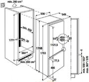Встраиваемый холодильник Kuppersbusch FKGF 8800.0i фото 2 в Екатеринбурге