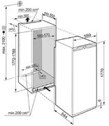 Встраиваемый холодильник Liebherr IKB 3514 Comfort BioFresh фото 4 в Екатеринбурге