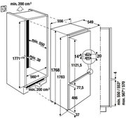 Встраиваемый холодильник Kuppersbusch FKGF 8800.1i фото 2 в Екатеринбурге