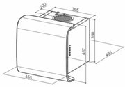 Вытяжка Faber CARRE' PINK F42 фото 3 в Екатеринбурге