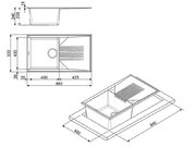 Мойка Smeg LSEQ861P фото 2 в Екатеринбурге