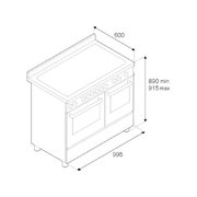Варочный центр Bertazzoni MAS100 6 MFE T XT фото 4 в Екатеринбурге