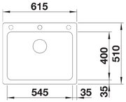 Мойка BLANCO NAYA 6 Silgranit кофе фото 2 в Екатеринбурге Мойка BLANCO NAYA 6 Silgranit кофе фото 2 в Екатеринбурге
