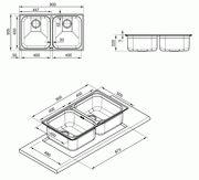 Мойка Smeg LTS902-2 фото 2 в Екатеринбурге