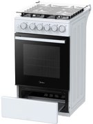Газовая плита Midea MFO-M4G20T0E(WH) фото 3 в Екатеринбурге