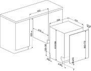 Встраиваемая посудомоечная машина Smeg STL5352C фото 3 в Екатеринбурге