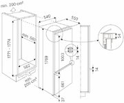 Встраиваемый холодильник Kuppersbusch FKGF 8851.0i фото 2 в Екатеринбурге