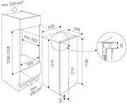 Встраиваемый холодильник Kuppersbusch FK 4540.1i фото 2 в Екатеринбурге
