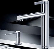 Смеситель Blanco Linee нержавеющая сталь матовая фото 3 в Екатеринбурге