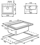 Мойка Smeg VC57N фото 2 в Екатеринбурге