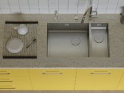 Мойка Omoikiri TAKI 69-2-U/IF SIDE IN-L фото 2 в Екатеринбурге