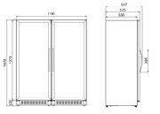 Винный шкаф Dometic C101G Double Classic фото 3 в Екатеринбурге