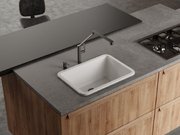 Мойка Omoikiri TORISHIMA 67 WH-GLOSSY фото 2 в Екатеринбурге