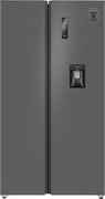 Отдельностоящий холодильник с инвертором и подачей воды Weissgauff WSBS 590 Inverter NoFrost Water Dispenser Grey фото в Екатеринбурге