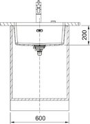 Мойка Franke MRG 110-52 черный матовый фото 3 в Екатеринбурге