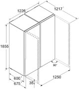 Холодильник Liebherr XRFsd 5220 (SFNsdd 5227 + SRsdd 5220) фото 4 в Екатеринбурге