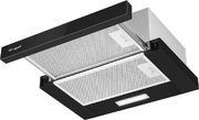 Встраиваемая вытяжка Weissgauff TEL 450 Black Glass фото 2 в Екатеринбурге