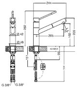 Смеситель Smeg MD12-CR фото 2 в Екатеринбурге