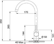 Смеситель Franke Pola Neo серый фото 4 в Екатеринбурге