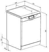 Посудомоечная машина Smeg LVS367B фото 2 в Екатеринбурге