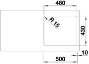 Мойка BLANCO SOLIS 450-IF нержавеющая сталь фото 4 в Екатеринбурге Мойка BLANCO SOLIS 450-IF нержавеющая сталь фото 4 в Екатеринбурге