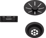 Набор декоративных элементов Blanco C-overflow и InFino® черный матовый одна чаша 239975