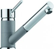 Смеситель Franke Sinta выдвижной шланг хром/серый