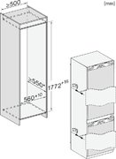 Встраиваемый холодильник Miele KFN 7744 D фото 3 в Екатеринбурге