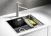 Мойка Бланко Subline 500-IF SteelFrame антрацит фото 2 в Екатеринбурге Мойка Blanco Subline 500-IF SteelFrame антрацит фото 2 в Екатеринбурге