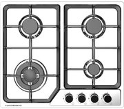 Газовая варочная панель Kuppersberg FS 60 X